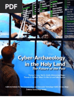 Cyber Archaeology in The Holy Land The Future of The Past