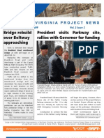 Northern Virginia Project Newsletter Feb 2009