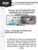 Utilização de animais