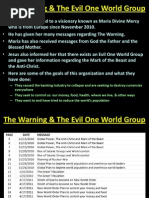 Download The Warning  the Evil One World Group by kapf2 SN129480413 doc pdf