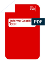 Informe de Gestión del PSRM- PSOE de la Región de Murcia_2012_2013