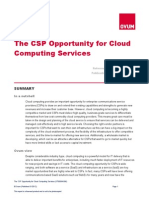 84317380 Ovum the CSP Opportunity for Cloud Computing Services