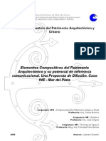 Elementos Compositivos Del Patrimonio Arquitectónico y Su Potencial de Referencia Comunicacional (2009) - Gudefin, L.