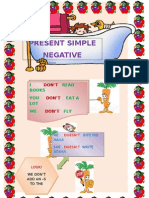 Worksheet-Present Simple Negative