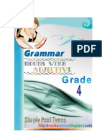 Contextual Learning English, Grammar, Simple Past Tense, GRADE 4 With Key