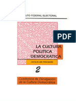 Instituto Federal Electoral - C2 La Cultura Politica Democratica