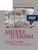 Middle Judaism. Jewish Thought 300 B.C.E. To 200 C.E. (Limited Preview)