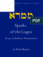 Sparks of The Logos. Essays in Rabbinic Hermeneutics (Limited Peview)