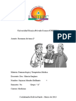 UNITEPC Farmacología Resumen Tema 2