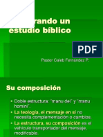 Preparando Un Estudio Biblico