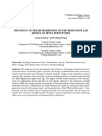 Influence of Strain Hardening On The Behaviour