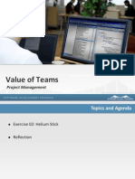 Value of Teams: Project Management