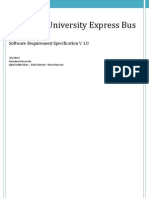 Hamdard University Express Bus Service - HEBS - SRS - RE Final