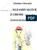 TUTOR-CH-R-201303 Chemia poziom rozszerzony matura 2013 Zdzisław Głowacki-10 s