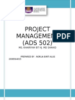 Project Event Management