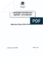 Machinery Space Risk Assessment