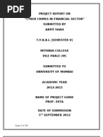 Download Cyber Crime in Banking Sector by Arpit Shah SN129531578 doc pdf