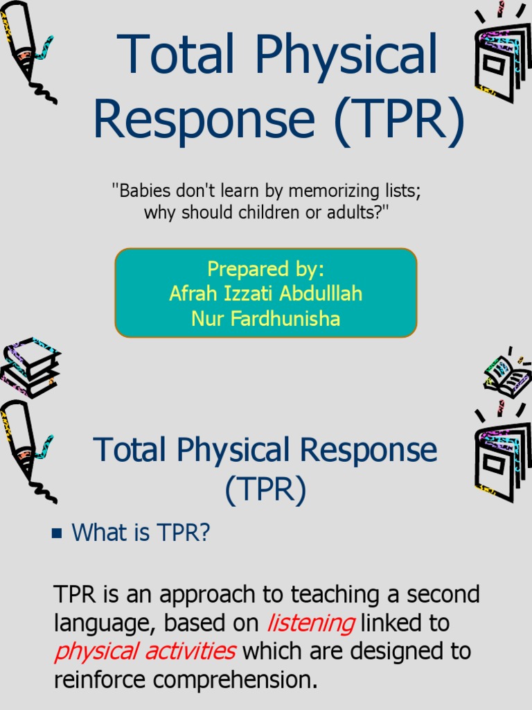 Learn Language Through Movement With TPR | PDF