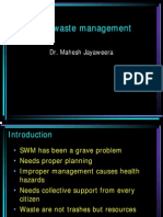 Solid Waste Management - Lecture