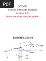 Morison's Equation for Wave Forces | PDF | Fluid Dynamics | Drag (Physics)