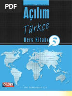 Acilim Turkce Ders Kitabi 3 (3 Unite)