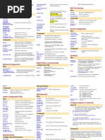 LINUX Admin Quick Reference