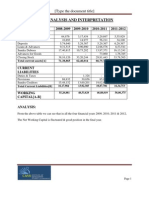 Data Analysis and Interpretation