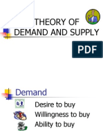 Demand and Supply