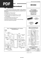 MC3362 FM Receiver