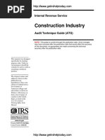 IRS Audit Guide For Contractors and The Construction Industry