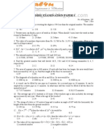 TANCET MCA Sample Paper Www.technical4u.com