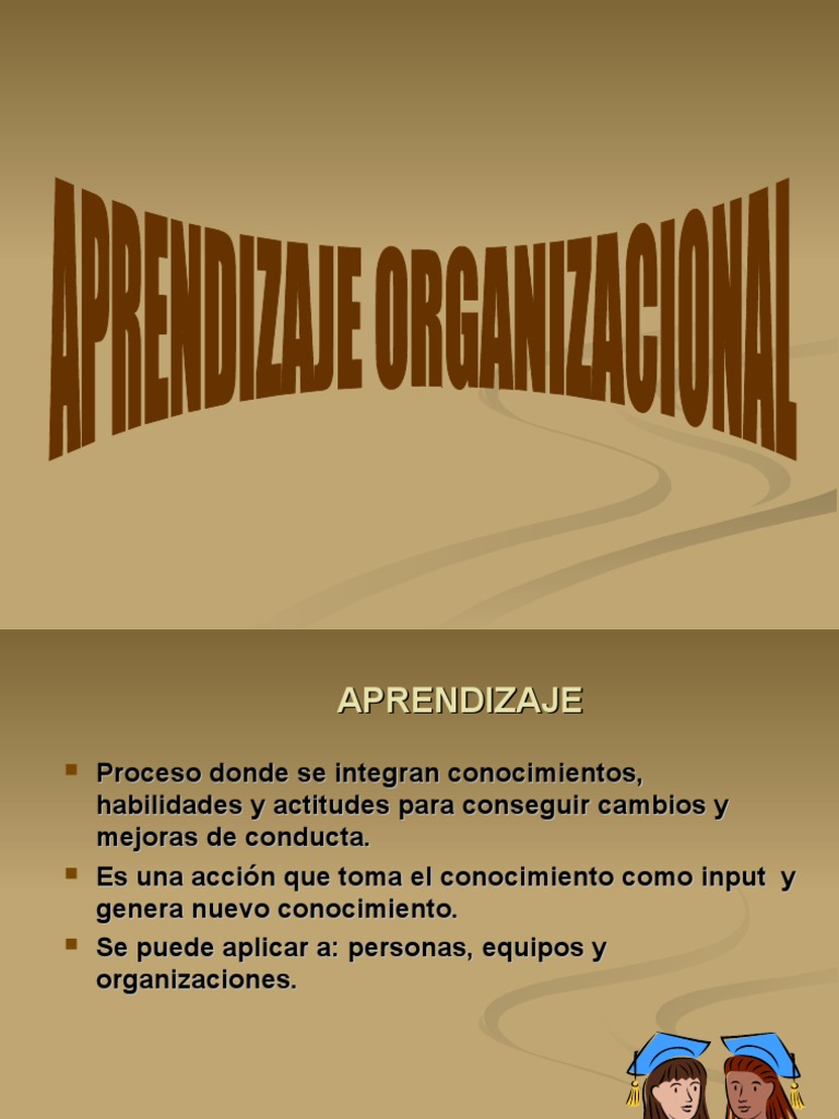 Aprendizaje Organizacional | PDF | Aprendizaje | Conocimiento