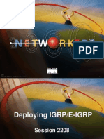 Deploying Igrp Eigrp