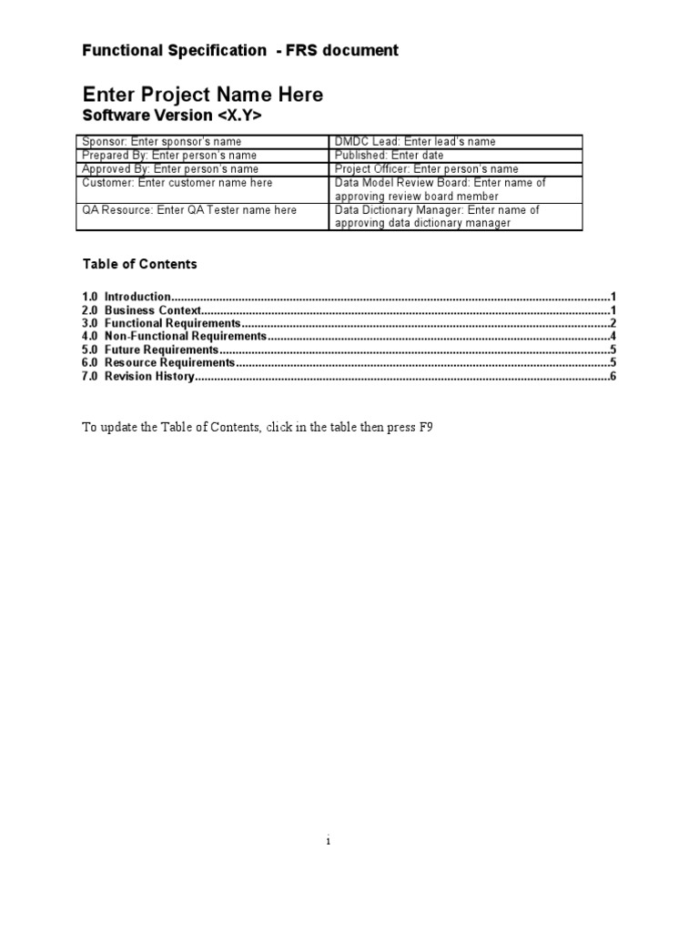 functional-specifications-template-use-case-specification