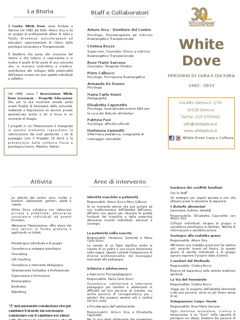 Brochure Centro White Dove | PDF
