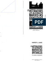 Harvey, J., Kaye, Los Historiadores Marxistas Británicos PDF