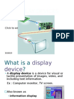 Display Devices