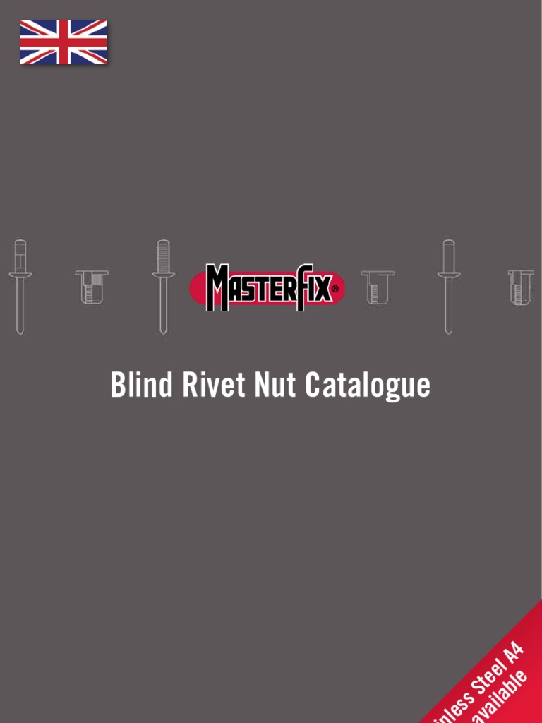 Blind Rivet Nut Catalogue 2011 PDF Rivet Corrosion