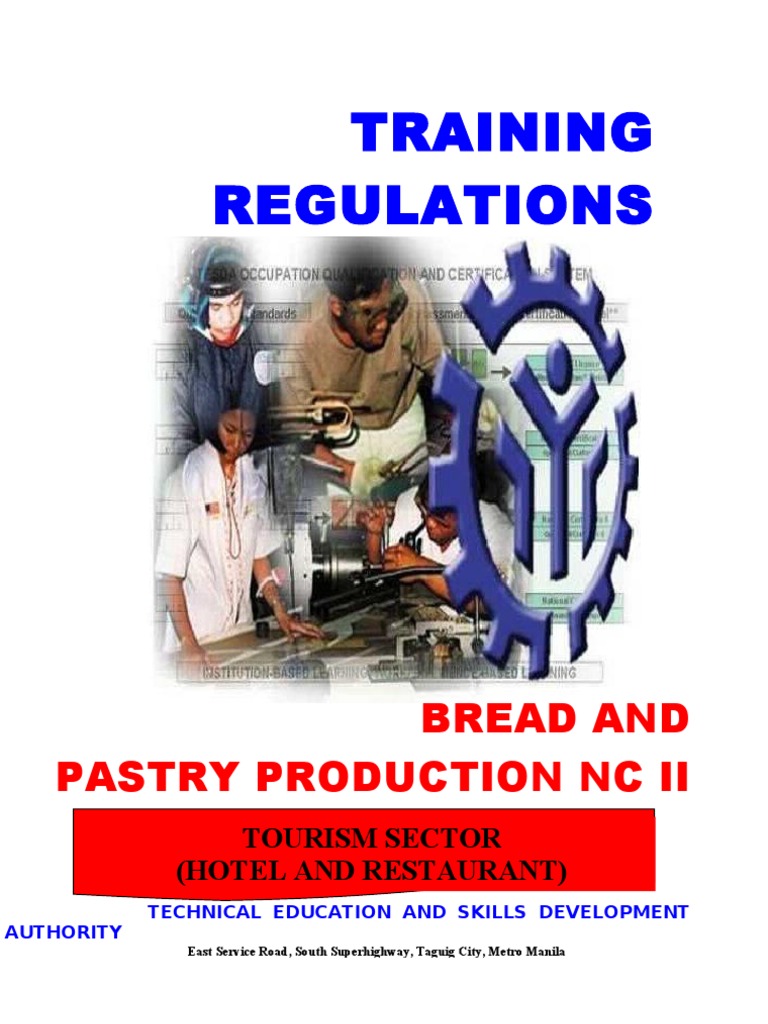 Bread and Pastry Production NC II Educational Assessment Competence