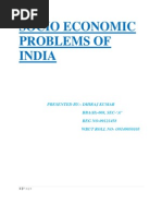 Download Socio Economic Problems of India by Dhiraj Yuvraj SN129563036 doc pdf
