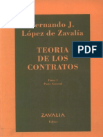 30090304 Lopez de Zavalia Fernando Teoria de Los Contratos TOMO 1 Parte General
