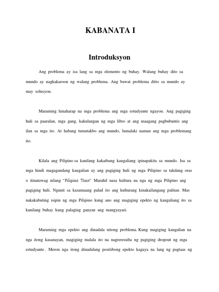 Factors affecting the tardiness of students research paper image