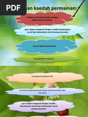 Kelebihan Kaedah Permainan Pdf