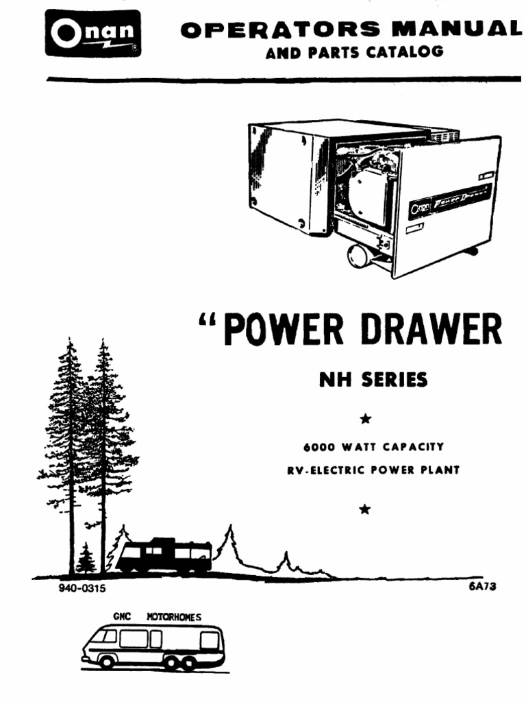 Onan Generator Manual NH series Carburetor Throttle