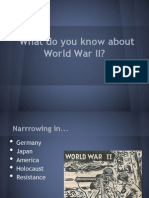Voices of WWII Introduction Powerpoint