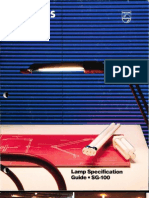 Philips Lighting 1986 Lamp Specification Guide