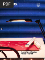 Philips Lighting 1986 Lamp Specification Guide