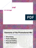 Promo Strategy Elements Mix