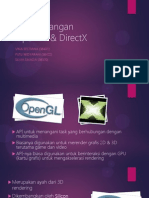 Presentasi TVG - Perkembangan OpenGL & DirectX