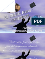 Rol Del Docente Universitario...........
